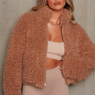 Lamb Wool Jacke | Barbayl