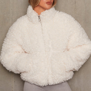 Lamb Wool Jacke | Barbayl